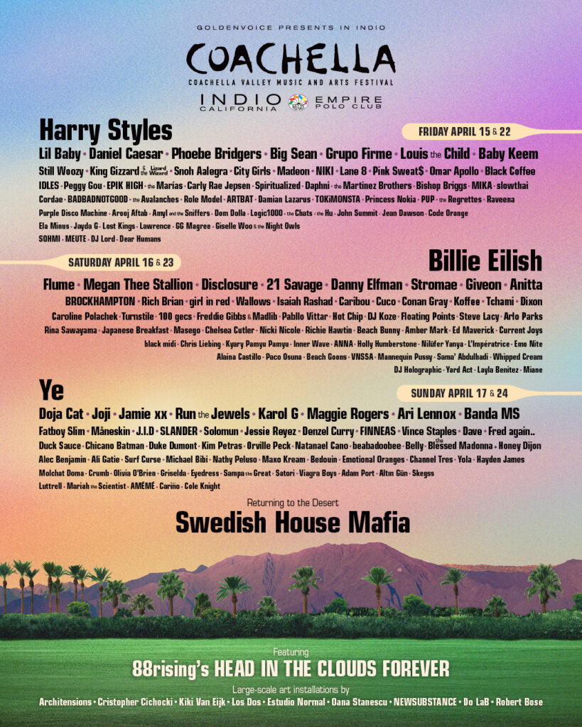 coachella 2022 lineup