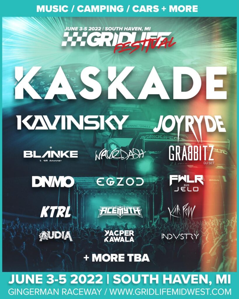 GRIDLIFE Midwest Festival Shares Colossal 2022 Lineup