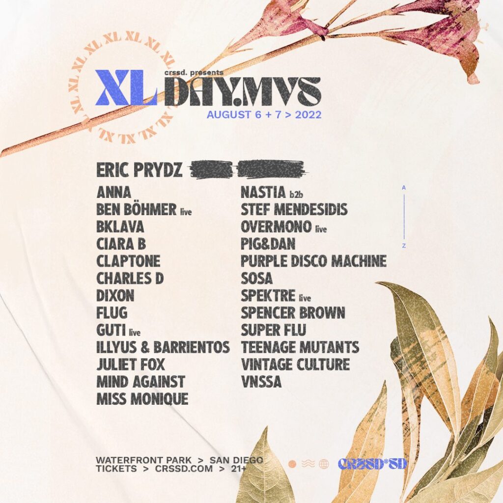 day mvs xl lineup 2022