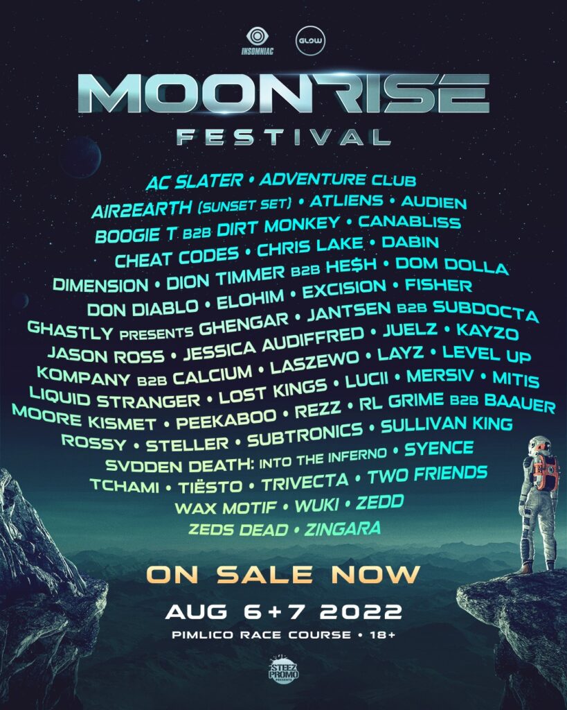 moonrise festival lineup 2022