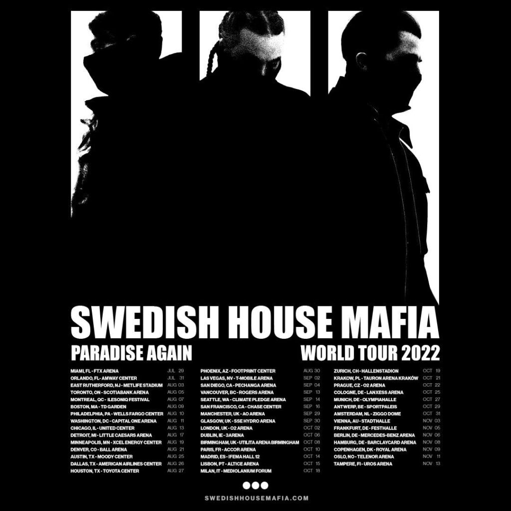 swedish house mafia paradise again tour