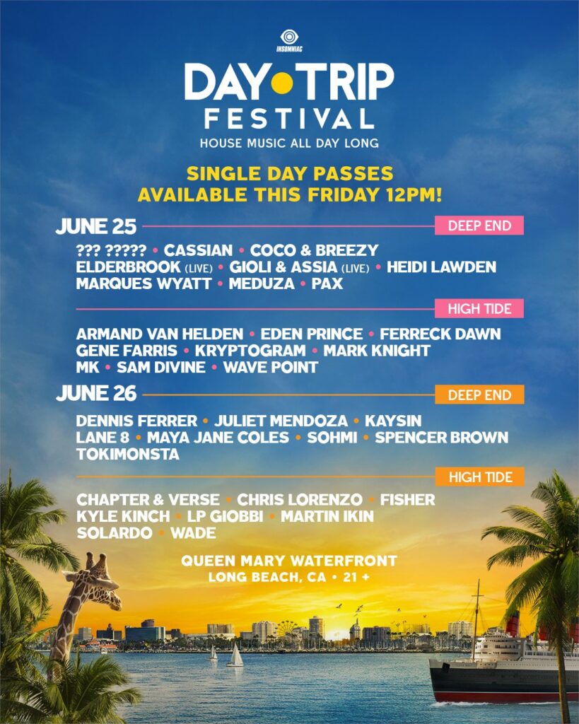 day trip festival lineup 2022