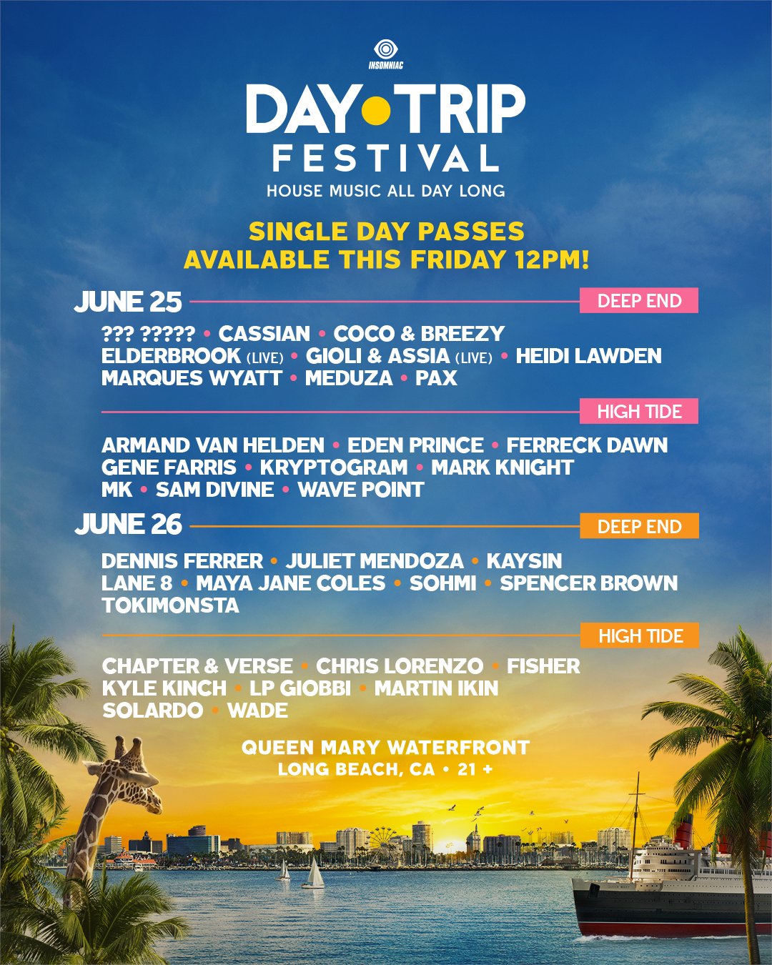 Day Trip Festival Shares Lineup for 2022