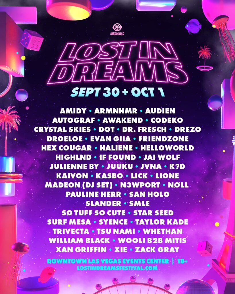 lost in dreams lineup 2022