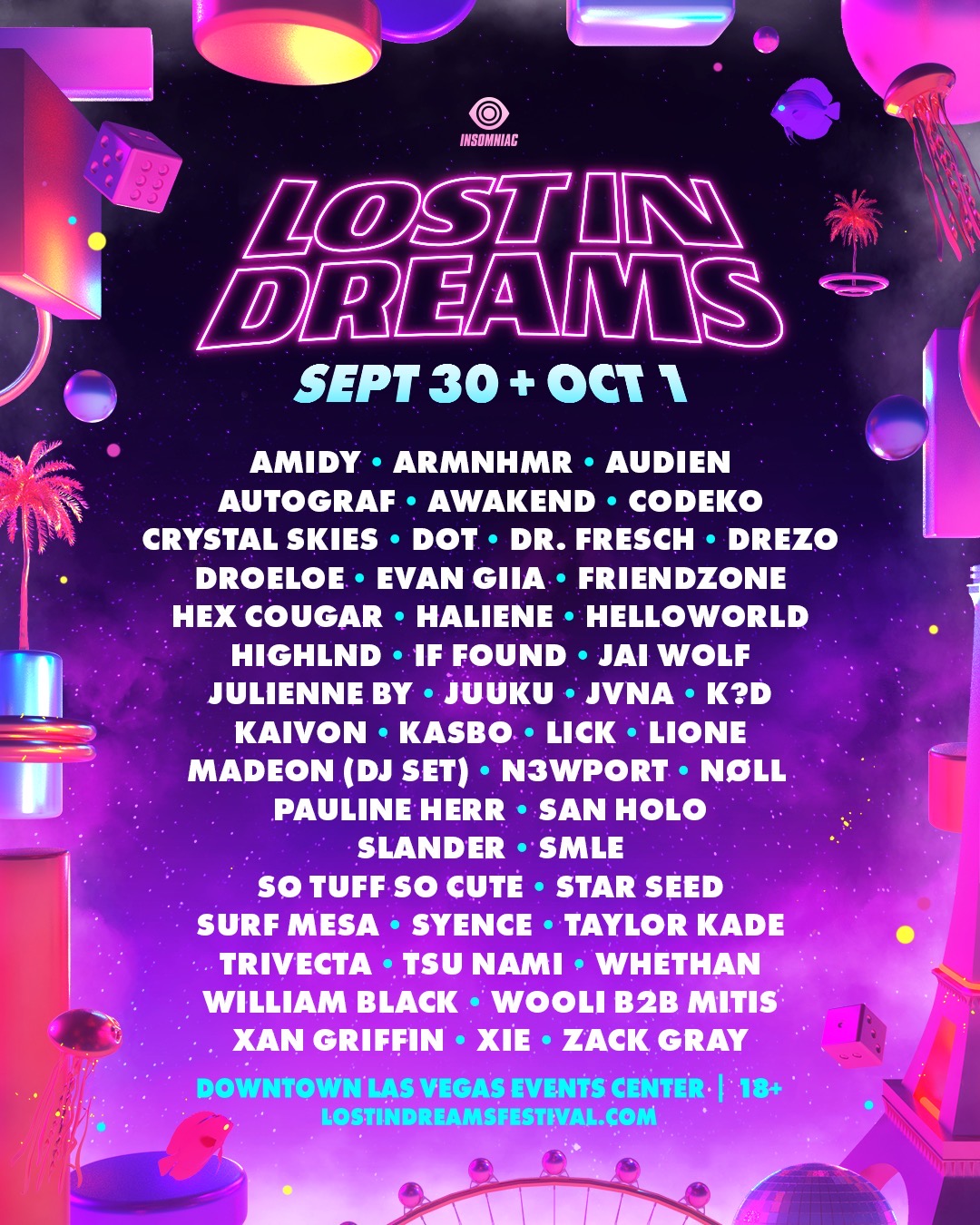 Lost In Dreams Festival Reveals Lineup for 2022