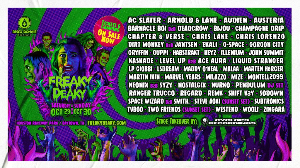 freaky deaky lineup 2022