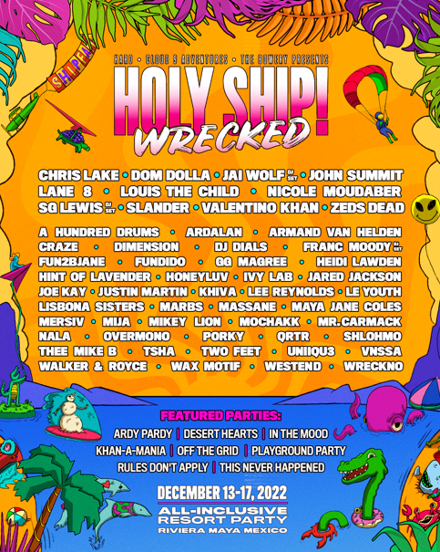 holy ship wrecked 2022