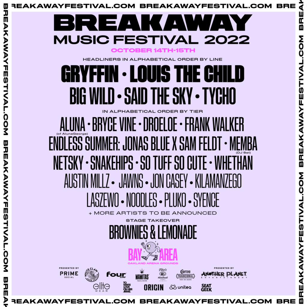 Breakaway Music Festival Announces Lineup For California Debut