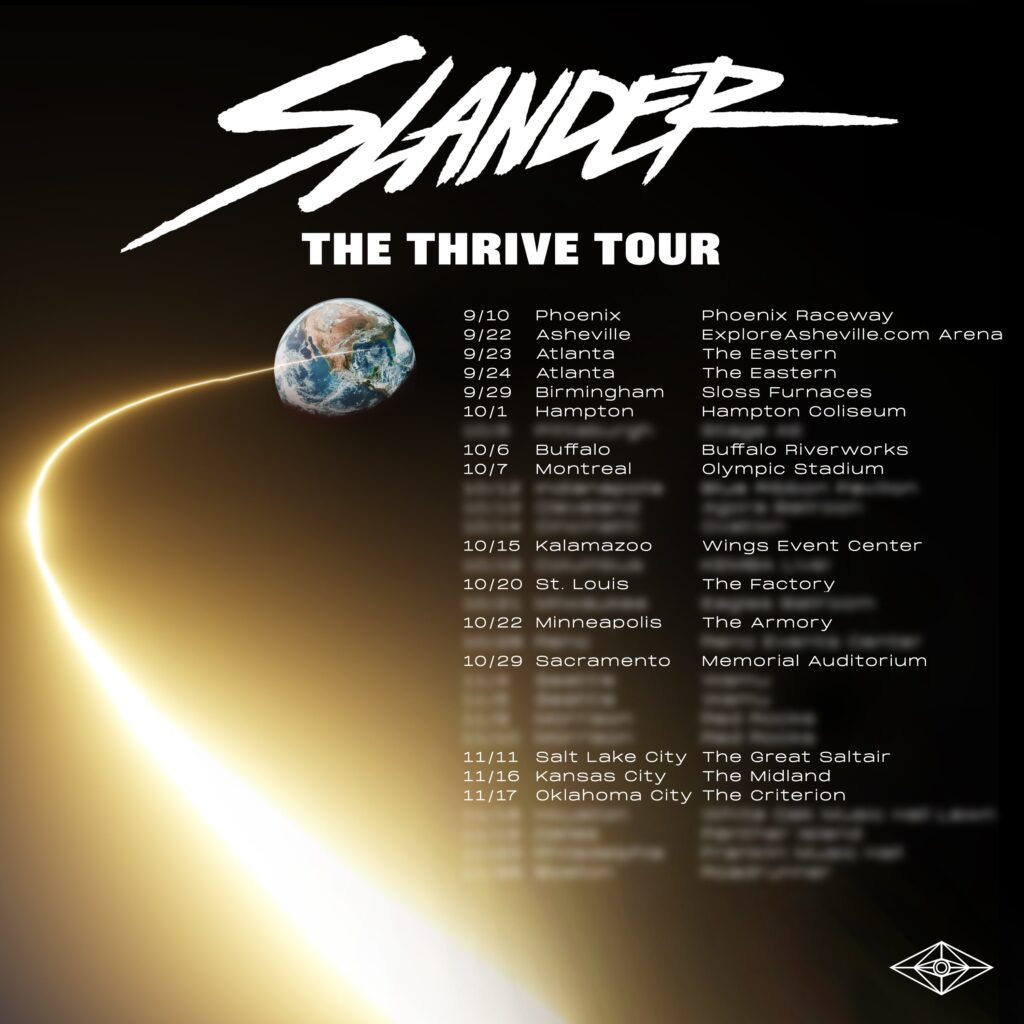slander thrive tour
