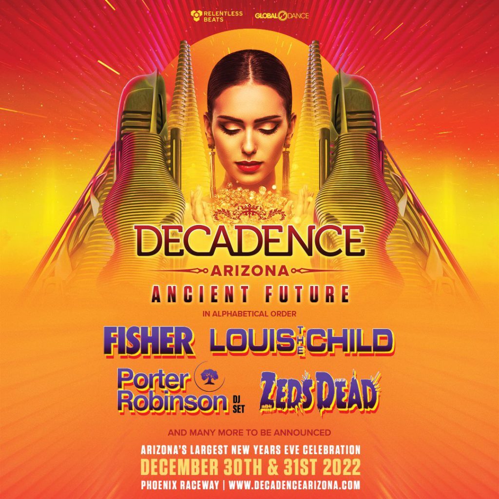 Decadence Arizona Reveals Headliners For 2022