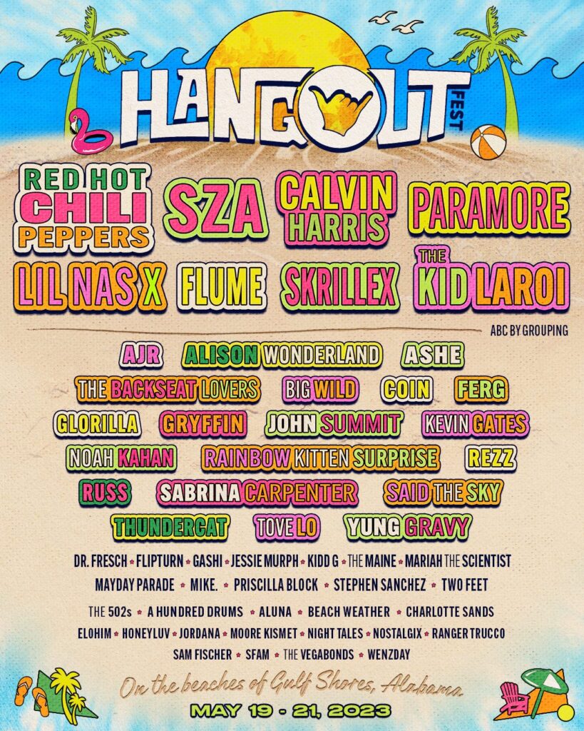 hangout festival 2023 lineup