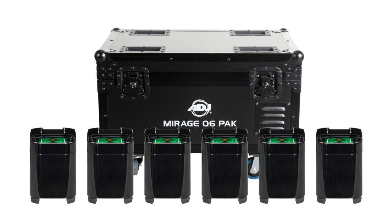 Mirage Q6 Pak up-lighting system