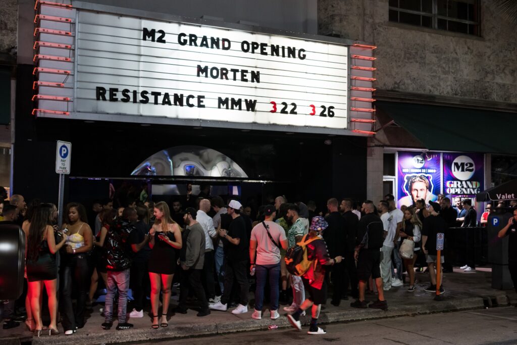 M2 nightclub opening in Mansion space in Miami Beach