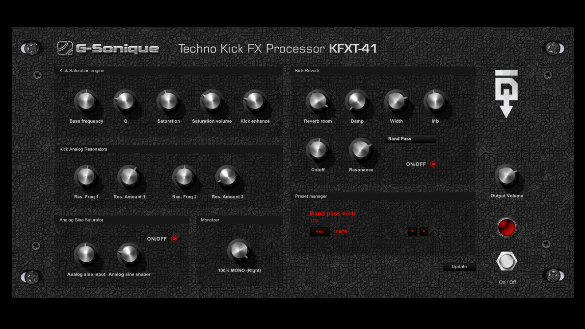 Techno Kicks Drum Processor KFXT41 Released By GSonique — DJ Life