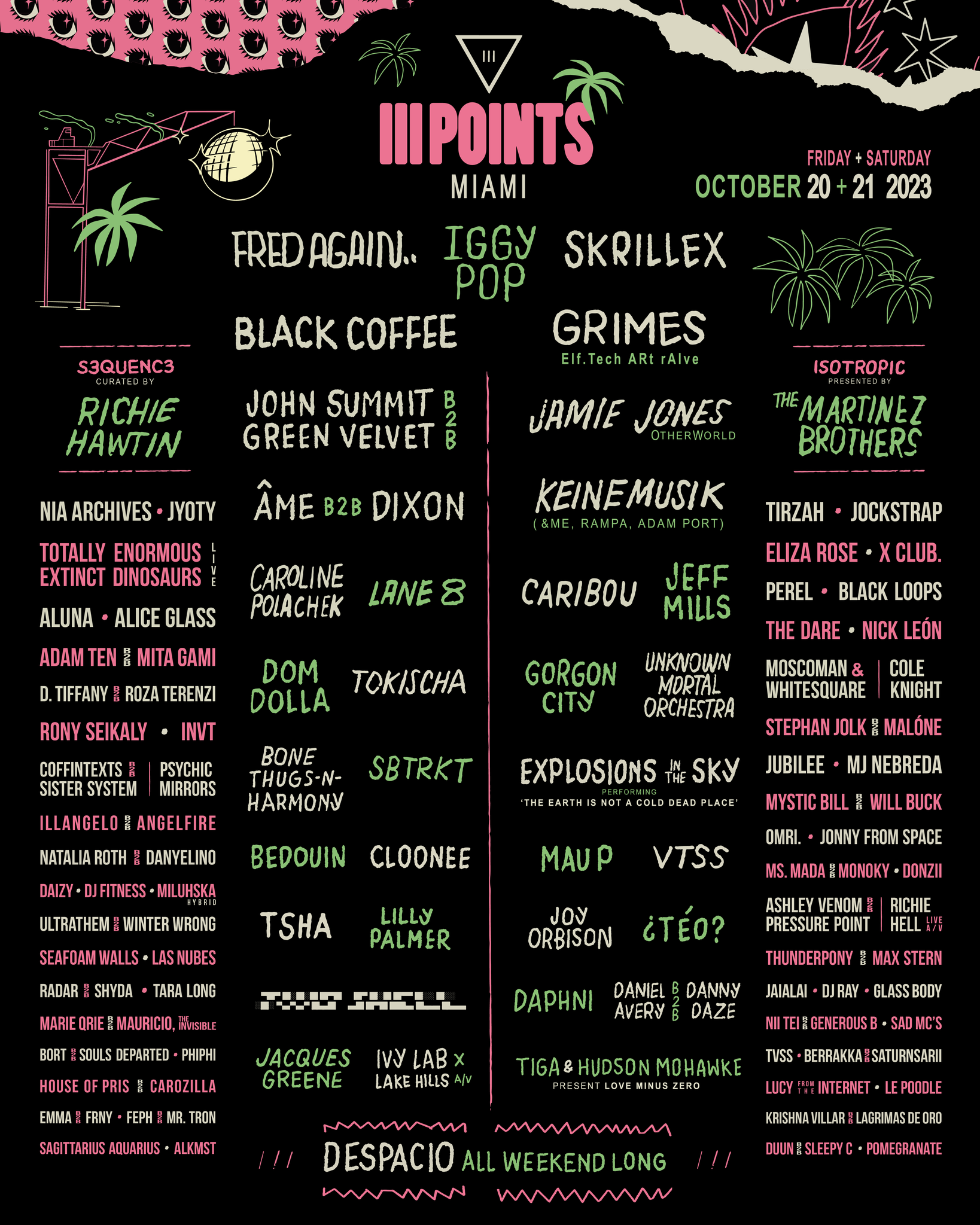 Miami’s III Points Festival 2023 Reveals 10Year Anniversary Lineup