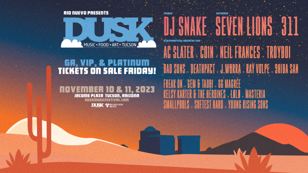 DUSK Music Festival 2023 Reveals Lineup for November Event — DJ Life ...