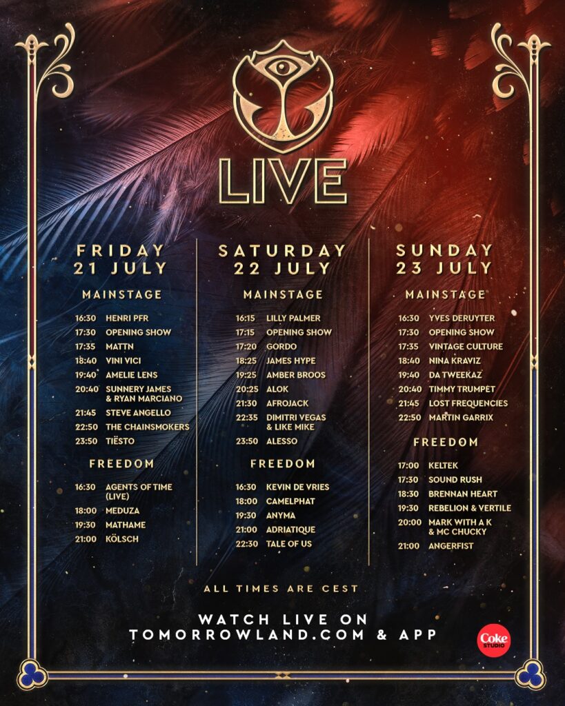 Tomorrowland 2023 Live Stream to Broadcast From July 21-23 — DJ Life Magazine
