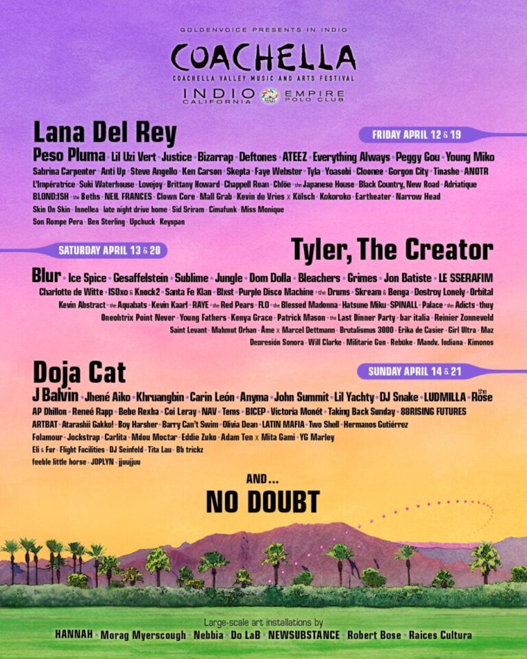 Coachella Unveils Anticipated 2024 Festival Lineup — DJ Life Magazine