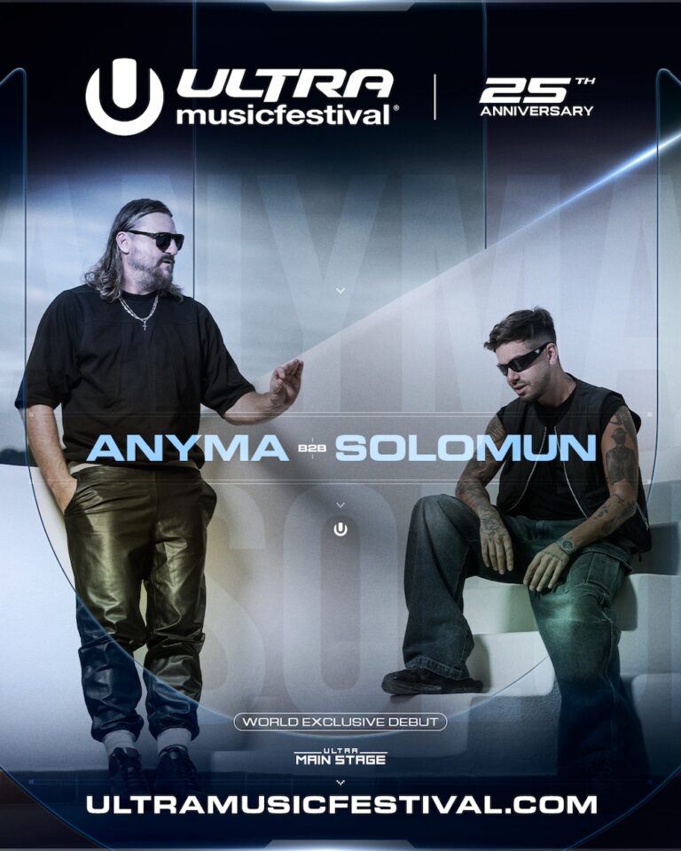 Ultra Music Festival 2025 Anyma b2b Solomun, RESISTANCE MegaStructure