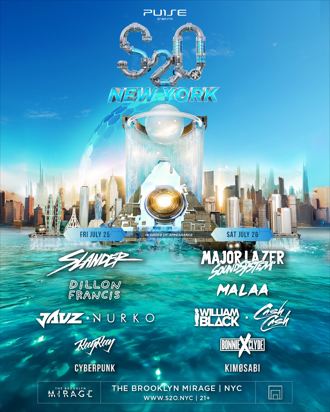 S2O New York 2.0 at the Brooklyn Mirage [Ticket Giveaway] — DJ Life ...