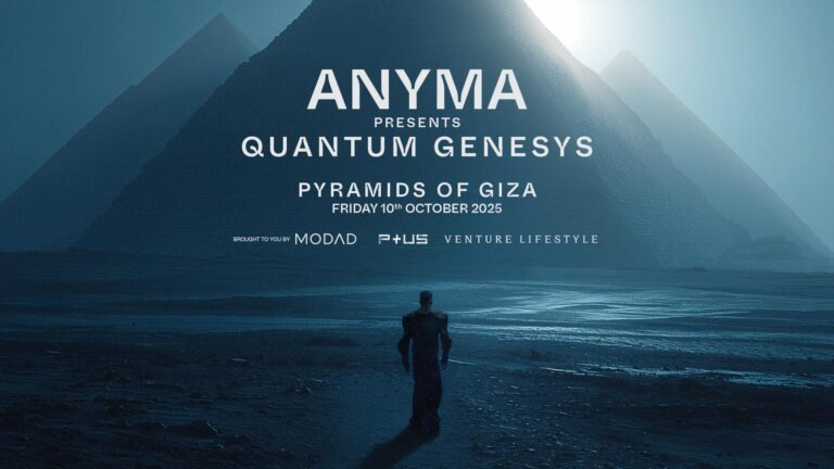 Anyma Announces Performance at The Great Pyramids of Giza