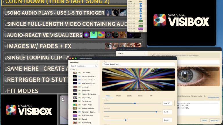 Visual Music: Be Your Own VJ With Visibox 5.0